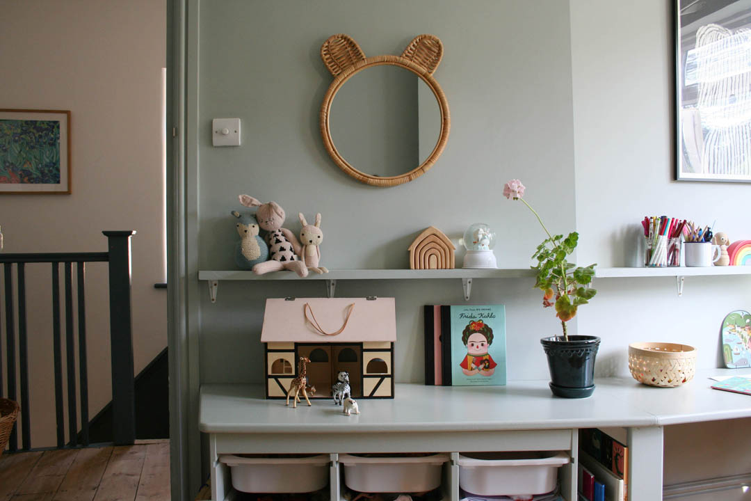 DIY desk for child’s bedroom