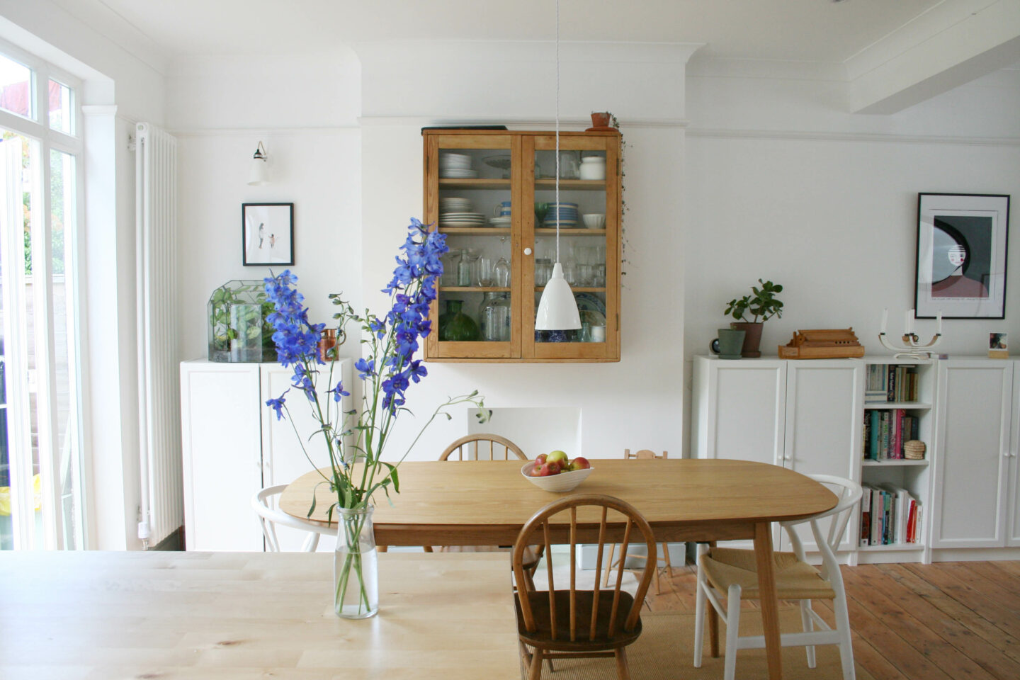 Knocking down walls to create an open plan living space