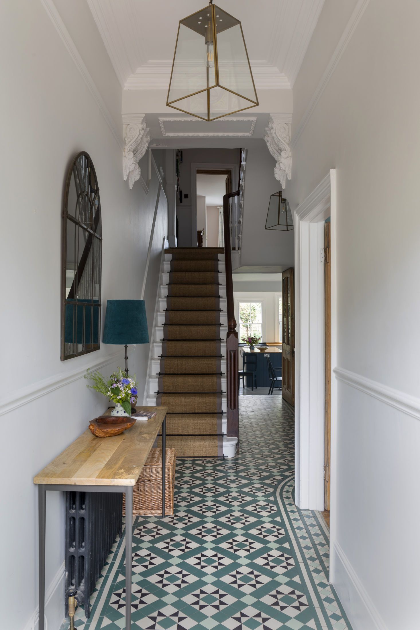 Tiling a hallway – Apartment Apothecary