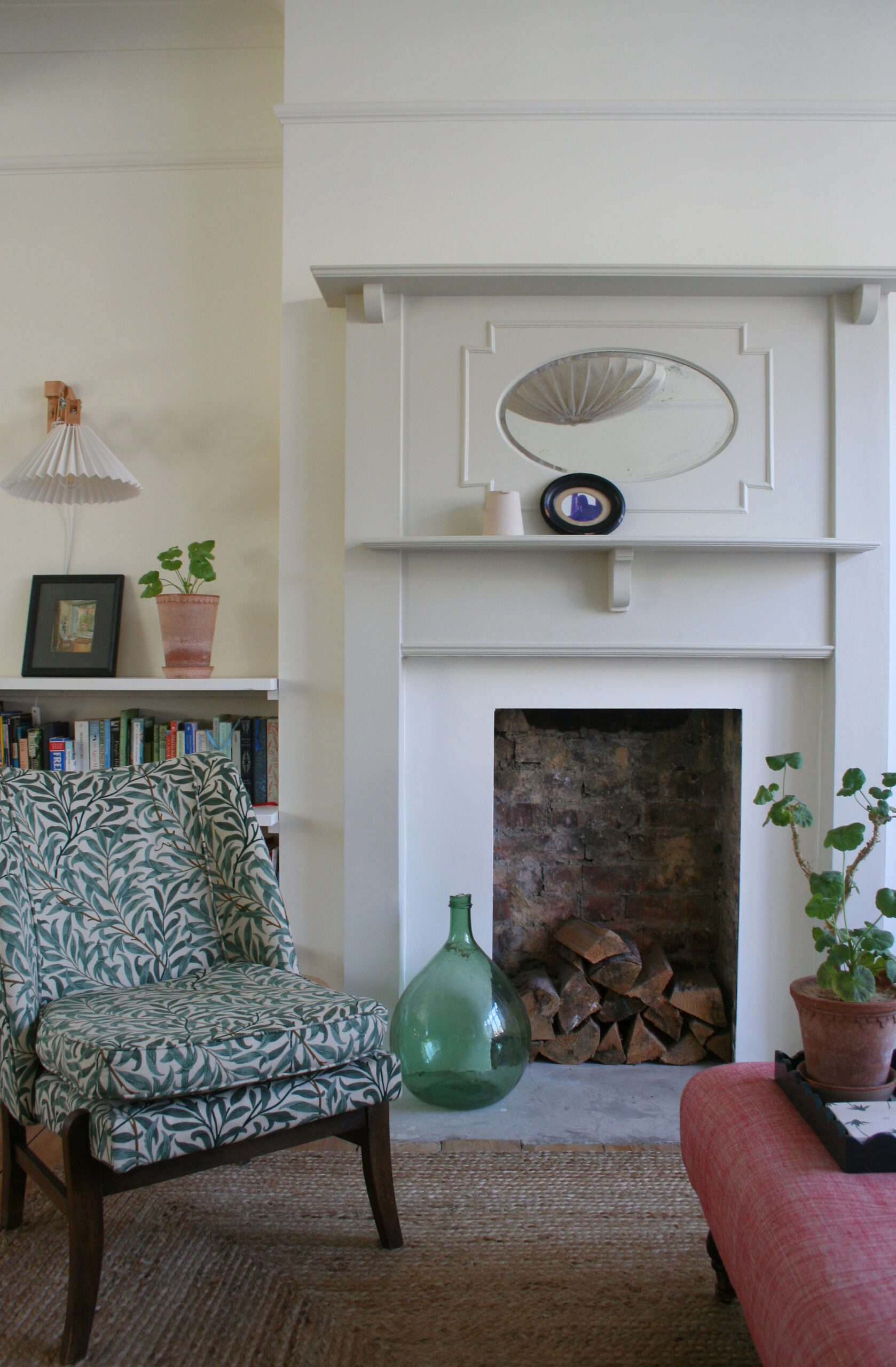 1930s fireplace Apartment Apothecary